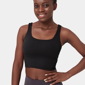 Halara Women's Black Athletic Sports Top NWT sz S